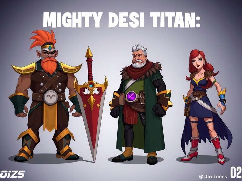 Agni Putra, Ganga Nandini, and Bhangra Blaster Mighty Desi Titan character lineup